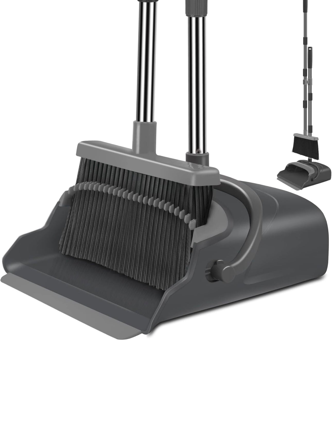 Stand Up Broom and Dustpan