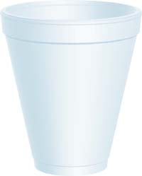 12J12 Dart Foam Cup 12 oz 1000 / cs 25 bags / 40