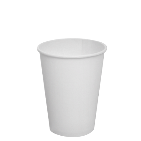 12oz Paper Hot Cup White (1000pcs)