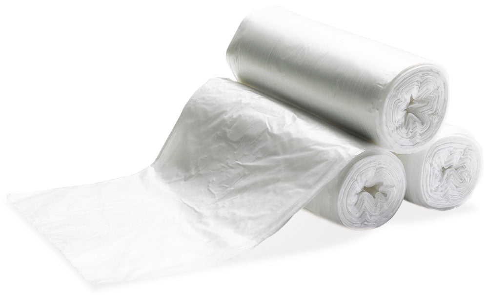 High Density Liners 56 Gallon 16 Micron 43" x 48" / Trash Bag - 200 / Case