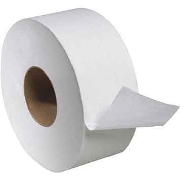 Jumbo Roll Tissue 2ply 3.55"x1000' 9"(12 Case)