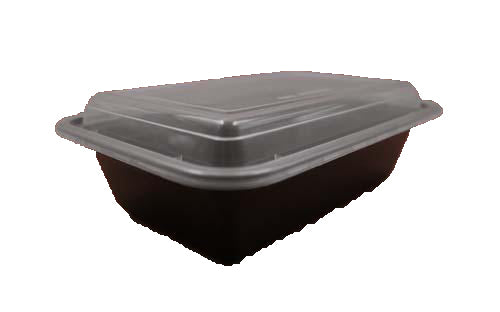 Hytons Packaging Microwaveable Container 24oz rectangle (150/cs)