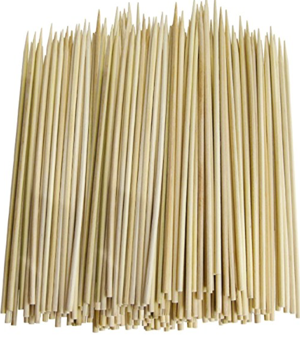 4.5" bamboo skewers (1,000/pcs)
