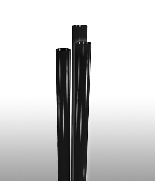 Jovials 5.75” Jumbo Black Straws