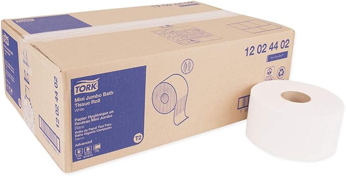 Tork 2py Mini Jumbo Tissue 3.55x751' (12/cs)