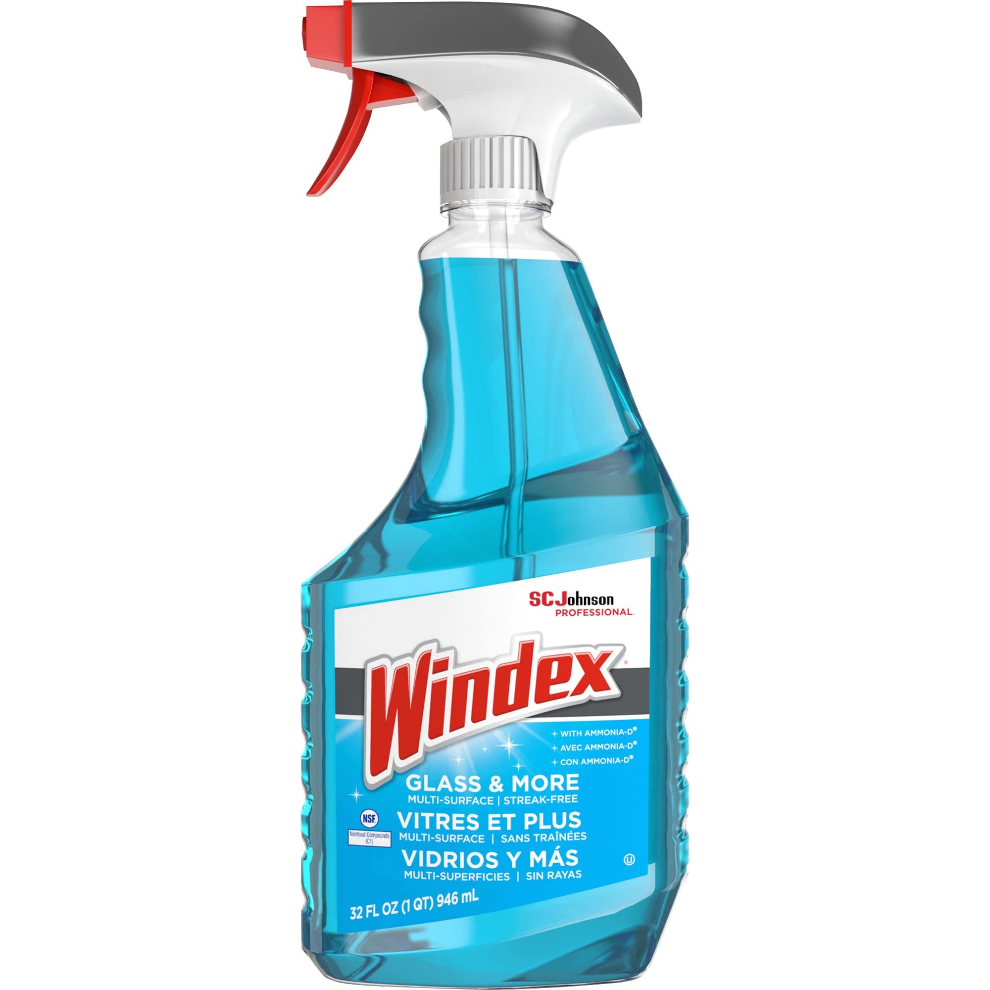 Windex Glass & More Cleaner trigger 32oz (8/cs)