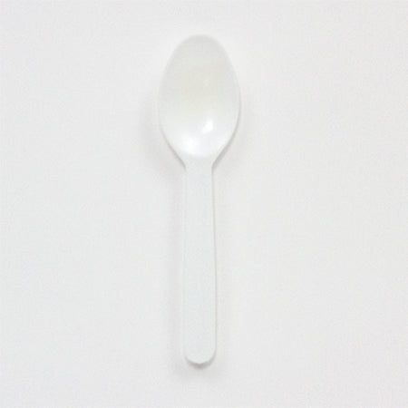 Medium Weight Taster Spoon Polypro White (3000/cs)