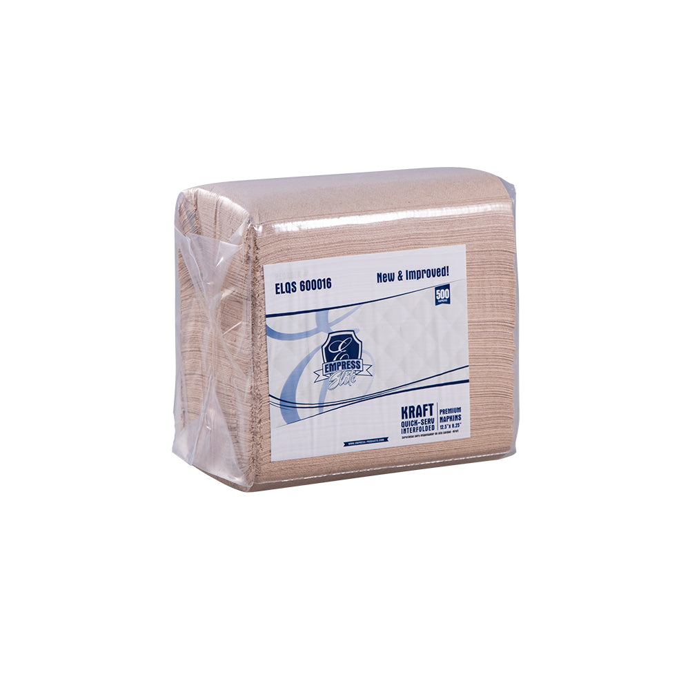 Kraft Interfold Dispenser Napkin 12 5 x8 5 1 4fold 1Ply 6000 cs kraft-interfold-dispenser-napkin-12-5-x8-5-1-4fold-1ply-6000-cs