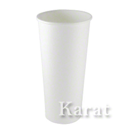 24oz White Paper Hot Cup (500/cs)