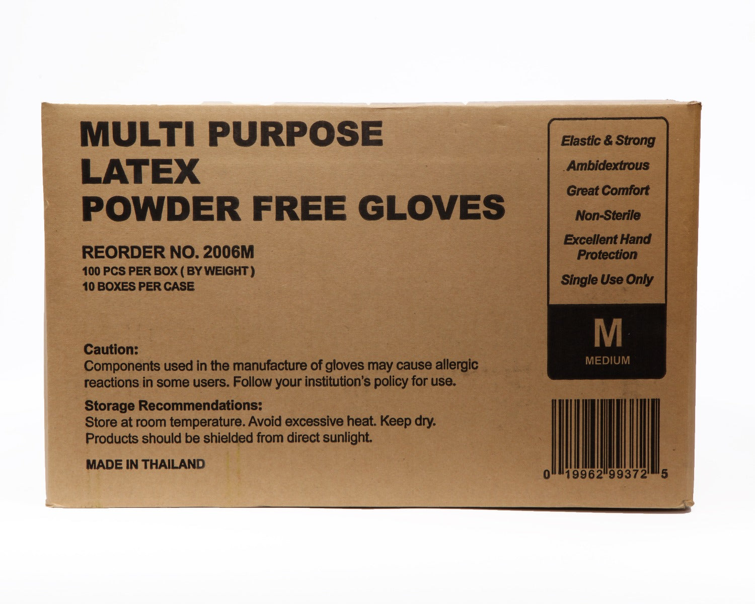 Diamond Glove Medium Powder Free Latex Gloves - (10/100) 1000psc