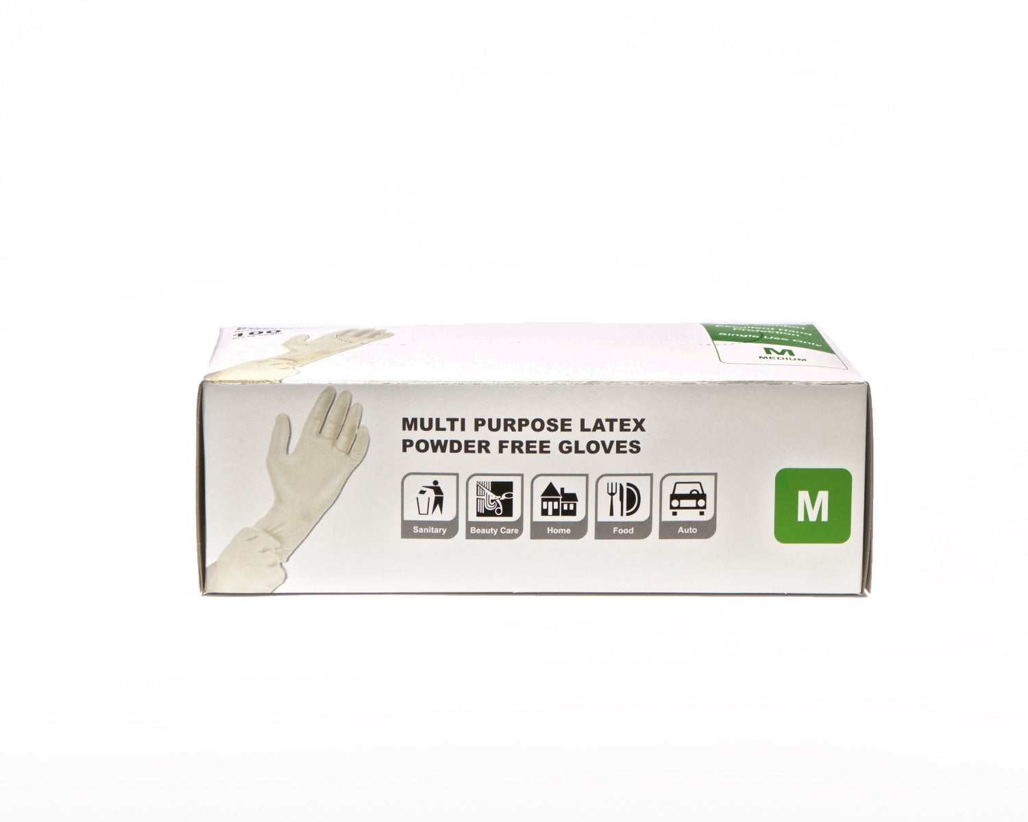 Diamond Glove Medium Powder Free Latex Gloves - (10/100) 1000psc