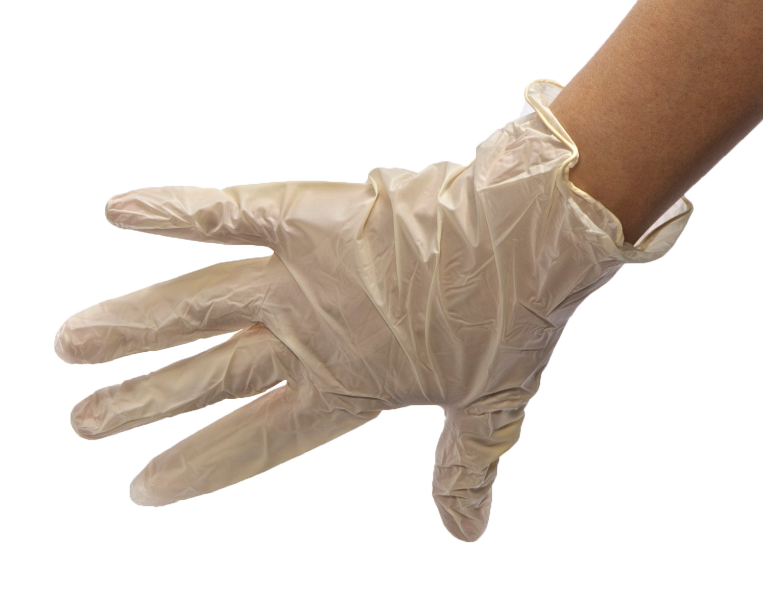 Diamond Gloves Powder-Free Stretch Vinyl Non-Medical L (10/100)(1000/cs)